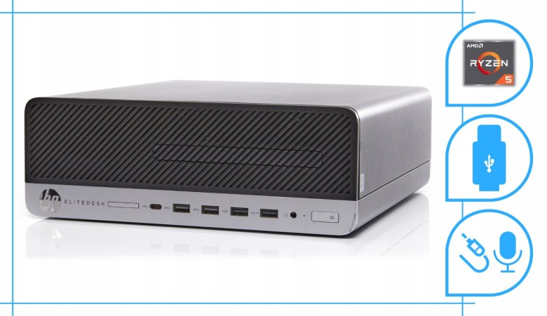 Hp Elitedesk 705 G4 SFF AMD Ryzen 5 16GB DDR4 512GB SSD Windows 11